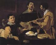 Diego Velazquez Trois Musiciens (df02) oil painting on canvas